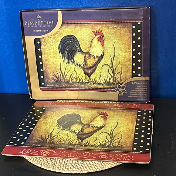 Pimpernel Dining Pimpernel Premier Collection Art For Table Set Of